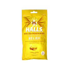 Halls Pastillas para la Tos/Suprimir el Dolor Oral 30 unidades