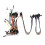 Electronics Kit Starter Fun Assortment Development Component Capacitors Resistors Transistors Diodes 4