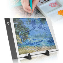 6PC Diamond Painting Tools Luminous Panel Kit A4 21.5x33.2cm