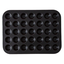 35 Cup Round Cake Pan Non-Stick Mini Muffins Cake Tray Bakeware