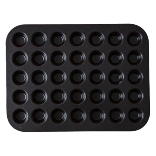 35 Cup Round Cake Pan Non-Stick Mini Muffins Cake Tray Bakeware