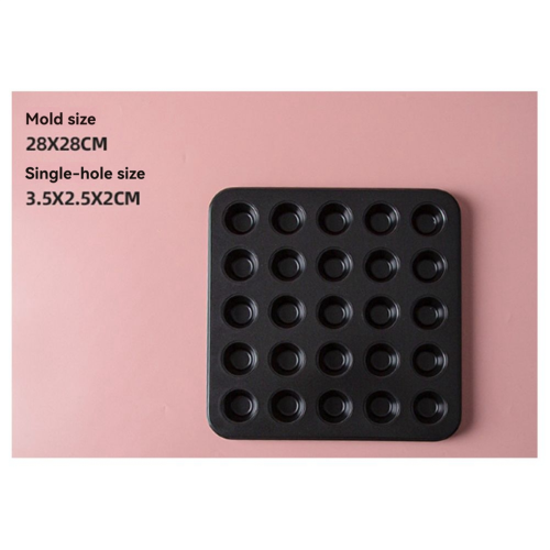 35 Cup Round Cake Pan Non-Stick Mini Muffins Cake Tray Bakeware 1