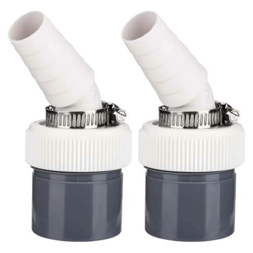2 stuks wasmachine afvoeradapter invoerdiameter 18-24 mm