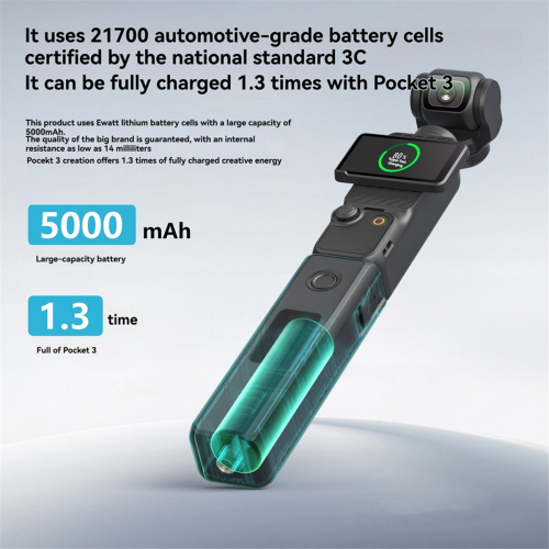 Batterijgreep voor Pocket 3 5000mAh 1