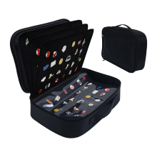 Livro de transações para bolsa de exibição de alfinetes de esmalte, alfinetes colecionáveis de 12 páginas