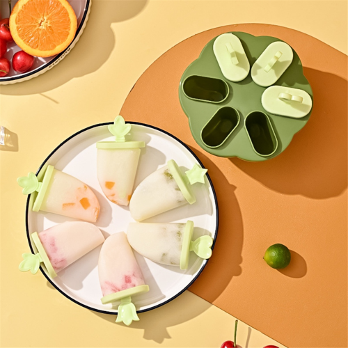 DIY-Eiscreme-Formen-Set – Selbstgemachter Eis am Stiel-Maker Grün 1