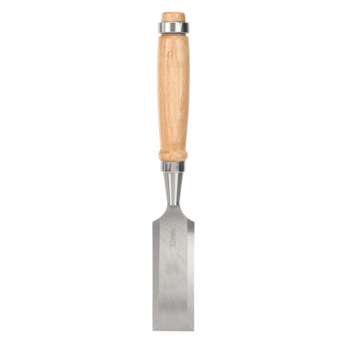 Flat Chisel Carpentry Tools Wooden Handle Cutting