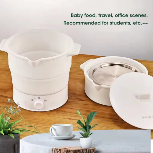 Φορητή ηλεκτρική κατσαρόλα μαγειρέματος, πτυσσόμενη βραστήρας ταξιδιού 2