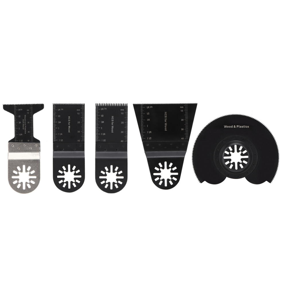 5Pcs Oscillating Saw Blade High Carbon Steel for