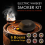 Electric Cocktail Smoker Kit Rechargeable One-Button 5