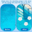 30 de burete filtrant tip floare albă pentru piscine 7