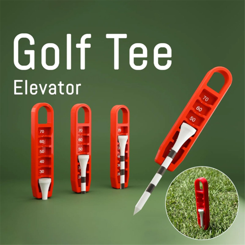 Golf Tee Hoogtemeter, 3D Geprint, 20-70mm Meetinstrument 2