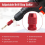 Drill Depth Stop for Drill Bits,Drill Stop Collar Limit Rings Locator 2