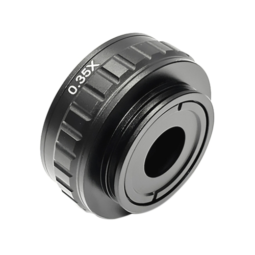Mikroskop C-mount-adapter, 0,35X CCD, trinokulær, 38 mm interface. 1