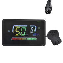 H6C-2 E-Bike Bluetooth Wyświetlacz LCD Licznik prędkości skutera 6PIN