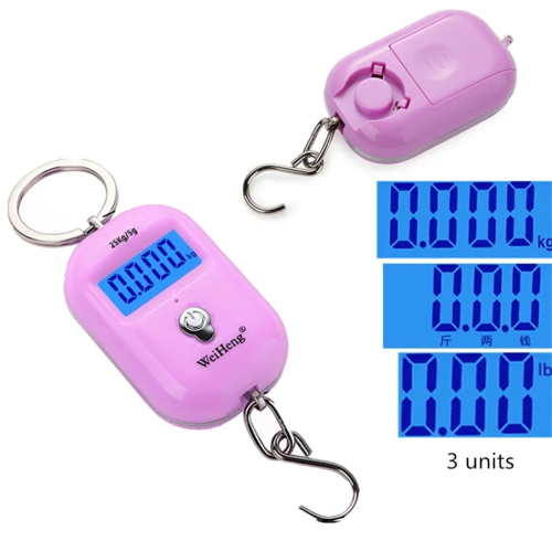 25kg 5g Mini Hanging Scale Weighting Hook Weight Tool 1