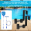4 Pcs x Pool Fence Hooks, Pool Tool Organizer 2