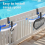 4 Pcs x Pool Fence Hooks, Pool Tool Organizer 4