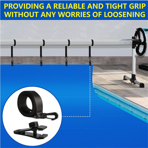 Pool Solar Cover Reel Straps,18 Pcs 2
