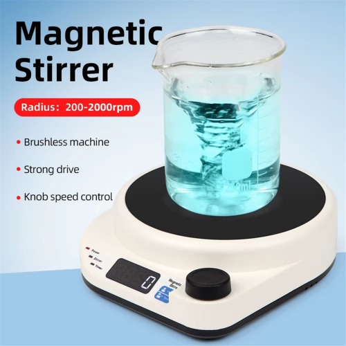 Μαγνητικός αναδευτήρας 2000RPM Μίνι ηλεκτρικός μαγνητικός αναδευτήρας 3 δευτ. (EU) 2