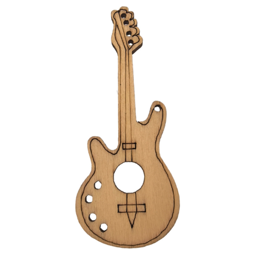 10 st gitarrdekorationer 2