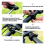 Aluminum Double Bicycle Bell - Loud Clear Sound Black 2