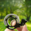 Aluminum Double Bicycle Bell - Loud Clear Sound Black 3