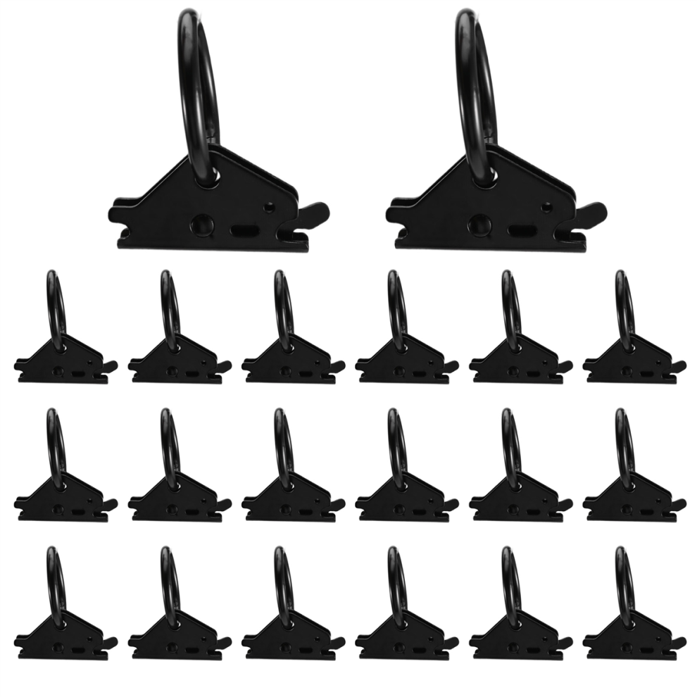 20Pcs E Track O-Rings Tie Down Anchors E Track Accessories 4851555631029