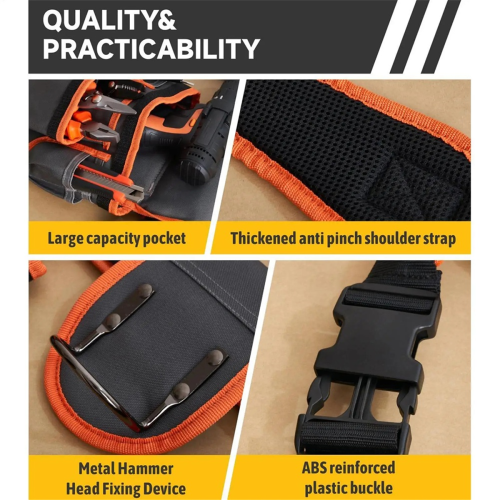Heavy Duty Tool Belt Utility Toolbelt Adjustable Waist Holder 2