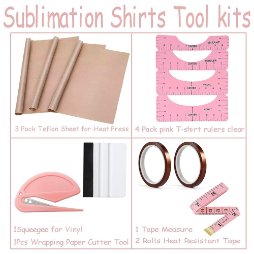 Sublimation Shirts Tool Kits 2