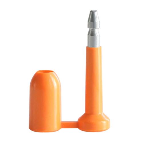 10 st stöldskyddande behållare, lås, engångsform, orange