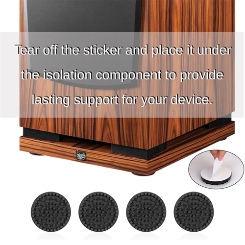 HiFi Speaker Stand Feet Pads, Audio Isolation Feet 2