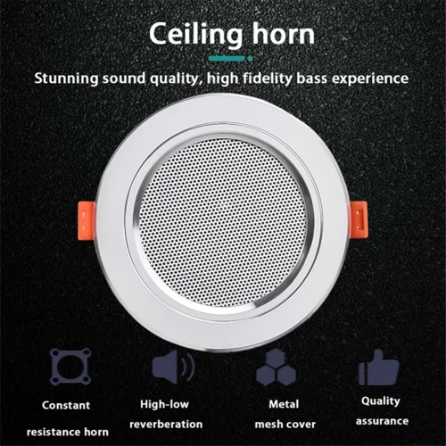 3 Inch 10W Bathroom Ceiling Speaker Background Music System 2