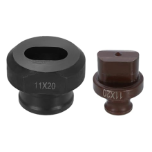 Hydraulinen rei'itin 11x20 mm soikea reikä sähköinen rei'ityssarja