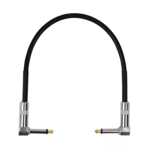 50 cm gitareffektpedalkabel 6,35 mm plugg 1