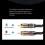 Cable macho a conector de cables de audio 4
