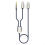 2-i-1 Type C til 3,5 mm bil-AUX-kabel HiFi-headset-lydkabel 2