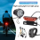 Fahrrad Scheinwerfer und Rücklicht Set Ebike Blinker 4