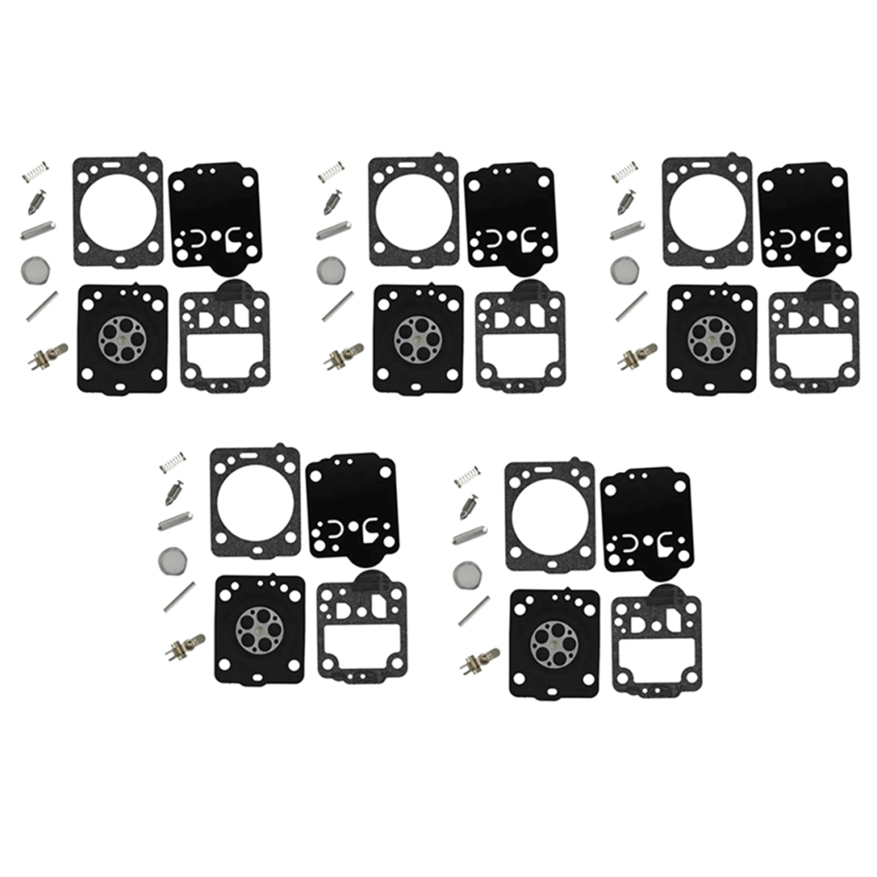 5Set Carburetor Repair Rebuild Kit For 435 435E For 4851555644364