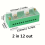 Fj6 Single-Phase Wire Junction Box 12 Export, Brass Terminal Block, 4