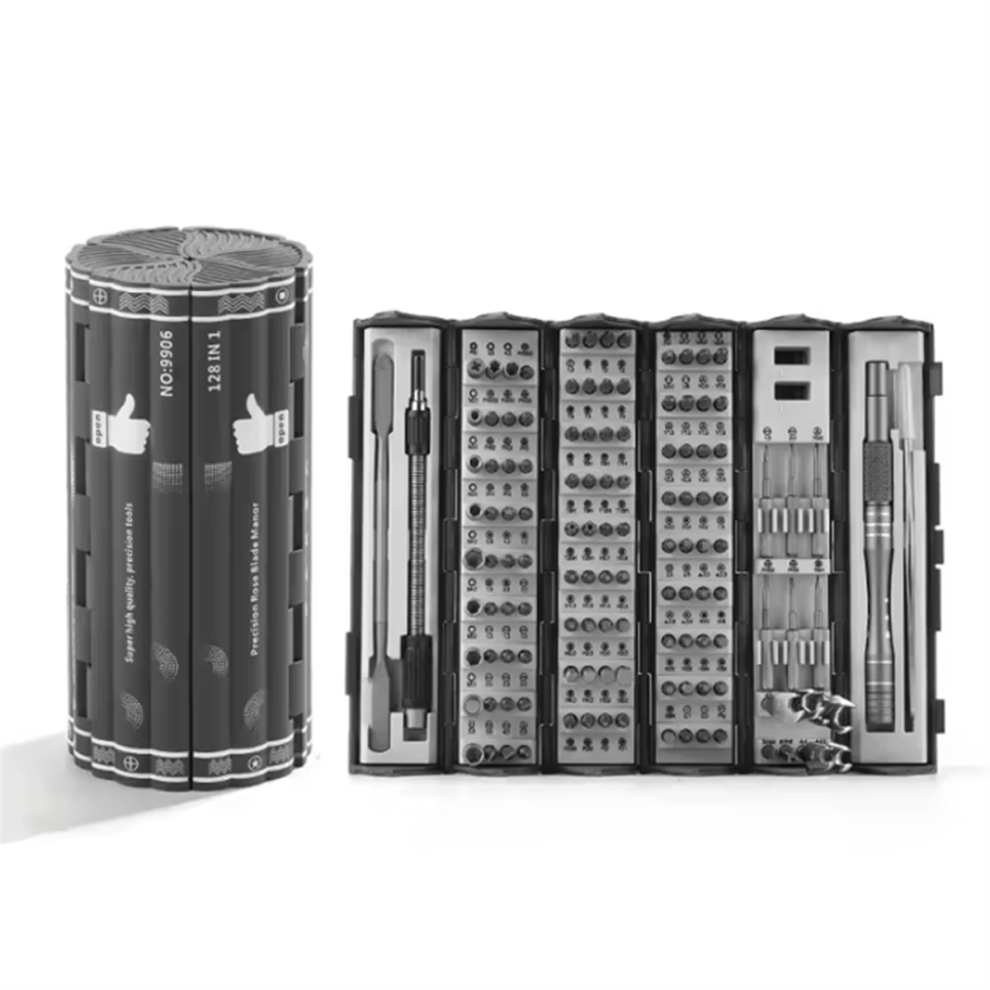 128 In 1 Precision Screwdriver Set Magnetic Screw Nuts Bits-image-OPC-PKBDXN8-NEW