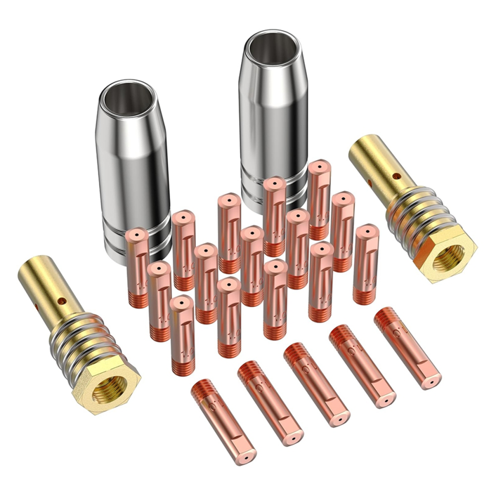 For Mig Welding Kit, 0.040Inch Contact Tip Nozzle Diffuser 4851555647303