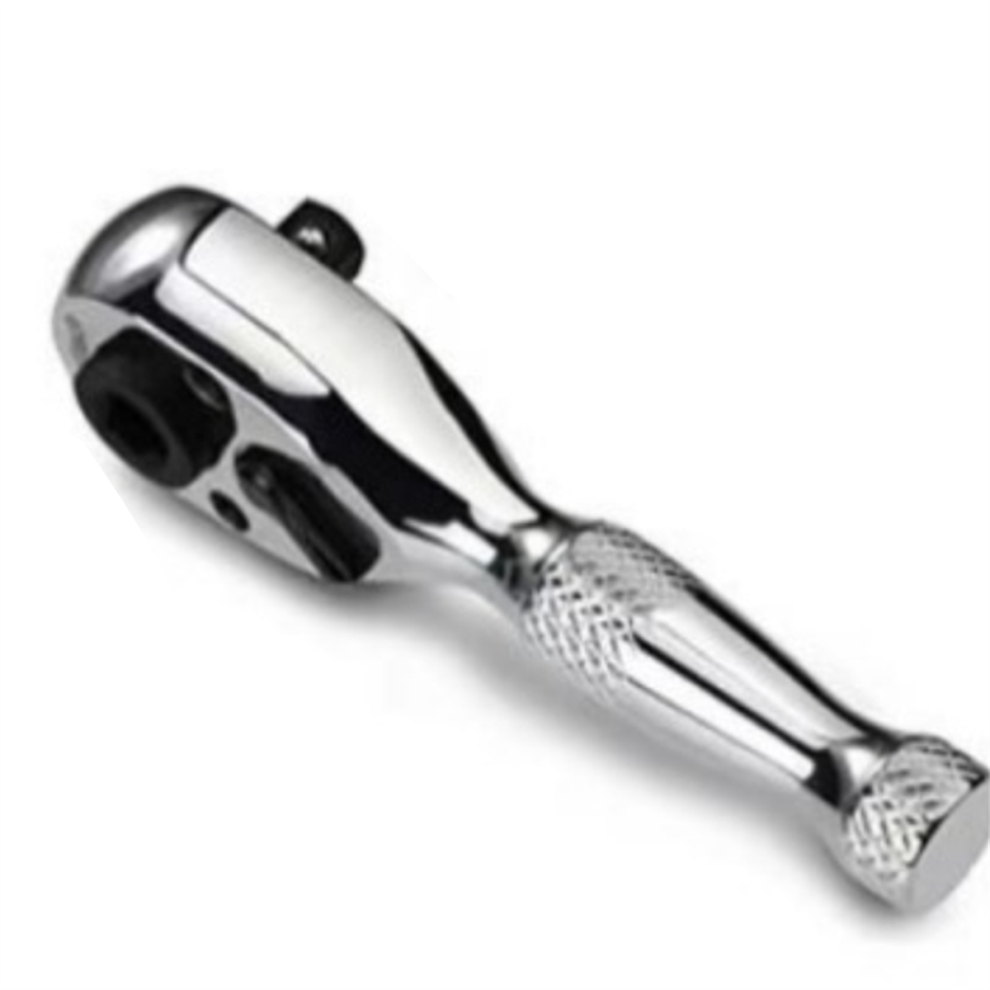 Dual Head Stubby Ratchet Handle 1/4Inch Drive Finger Ratchet Spanner 4851555646047