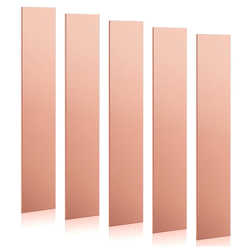 5-pack zuiver koperen anodeplaat (99,995% zuiver)
