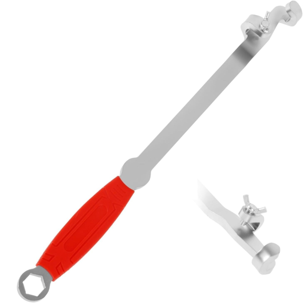 Wrench Extender Tool Bar, 15In Universal Wrench Extension Adapter 4851555645873
