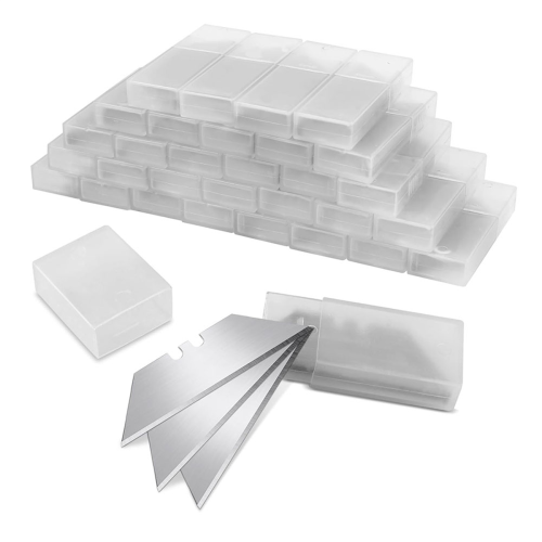 Utility Knife Blade, SK5 Box Cutter Blades Refills with Storage Box