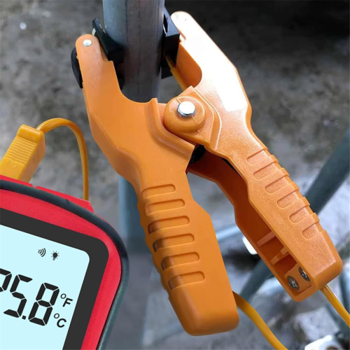 Termometru digital de tip K cu 2 sonde de temperatură 2