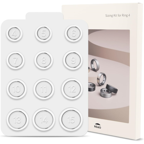 Smart Ring-Sizing Kit for Precise Fit (Sizes 4-15)
Smart Ring-Sizing Kit