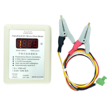 Draagbare DC Milliohmmeter Lage Weerstand 0,01-19,99Ω Kleine Clip