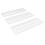 3Pcs/Set Cream Scraper Plastic Scraper Fondant 10